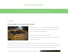 Tablet Screenshot of bandwheel.com